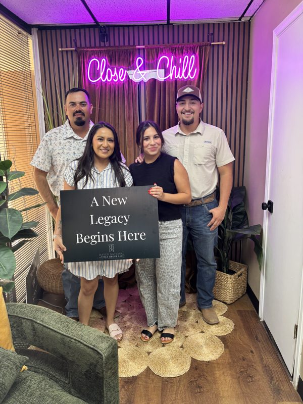 HRA Signature Properties closing with a local seller